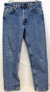 Vtg 90s Levi's 505 Men's Denim Jeans sz 34x30 Straight Regular Fit Pants Classic - Picture 1 of 7