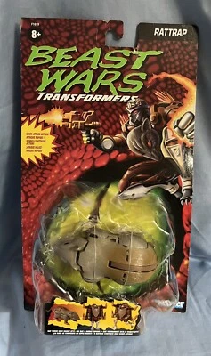 2021 Kenner Hasbro Rattrap Transformers Beast Wars Action Figure Imperfect Box - Image 1 of 4