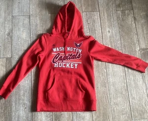NHL Washington Capitals Hockey Majestuosa Sudadera con Capucha Juvenil Pequeña - Imagen 1 de 7