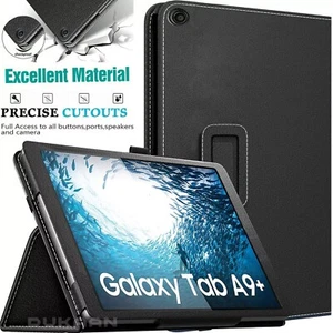 Leather Magnetic Smart Flip Stand Case for Samsung Galaxy Tab A9 Plus 11 Inch - Picture 1 of 13