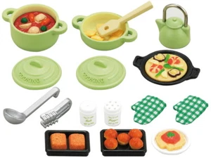 Juego de ollas y sartenes de cocina Sylvanian Families Calico Critters - Imagen 1 de 3
