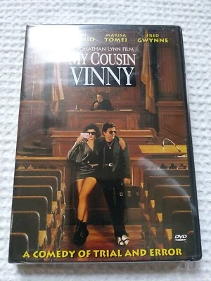 My Cousin Vinny (DVD, 2000, W/S) Joe Pesci/Marisa Tomei NEW Sealed Free Shipping Foto 1 de 4