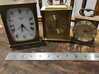 Three Swiza Alarm Clocks For Restoration Or Parts