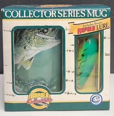 Taza Rapala Collector Series y señuelo Rattlin’ Fat Rap. Nuevo en caja. Sharp! Foto 1 de 3
