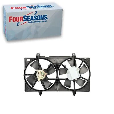 Conjunto de ventilador condensador y radiador doble 4 estaciones para Nissan Máxima 2004 Foto 1 de 3