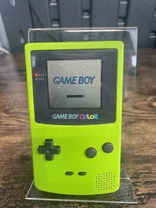 Nintendo Game Boy Color GBC Kiwi Sistema palmare CGB-001 testato e funzionante senza coperchio - Foto 1 di 10