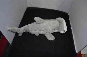 Gray Hammer Head Plush Stuffed Animal 12” Hilton Head Box L8 - Picture 1 of 3