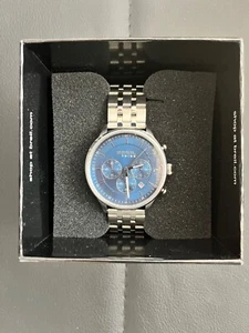 Orologio Uomo BREIL Tribe CLASSY EW0499 Chrono Acciaio Blu - Foto 1 di 5