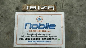 FREGIO SCRITTA STEMMA SIGLA LOGO POSTERIORE SEAT IBIZA 2008/2015 - Imagen 1 de 2