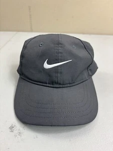 Nike Hat Youth Performance Running Preppy Style Baseball Cap Active Wear Black - Picture 1 of 10