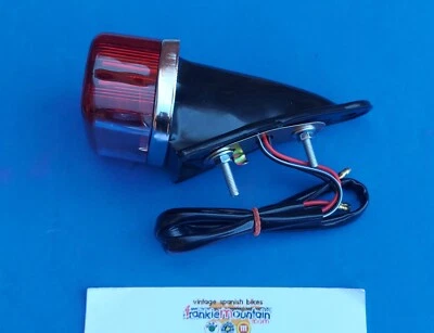 ЗАДНИЙ ФОНАРЬ BULTACO НОВЫЙ ЗАДНИЙ ФОНАРЬ BULTACO ЗАДНИЙ ПИЛОТ ВСЕ МОДЕЛИ С ЛАМПОЙ - Изображение 1 из 4