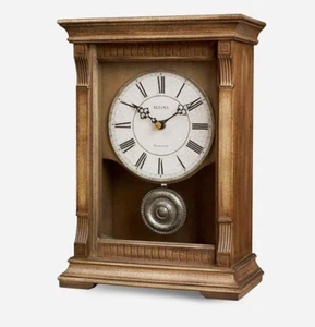 BULOVA MANTEL CLOCK - "WARWICK III" - CLOCK, B7663 - Picture 1 of 1