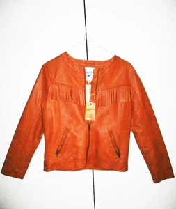 Girl's Faux Leather Tan Jacket---MANTARAY Brand--Size: 13 - Picture 1 of 1