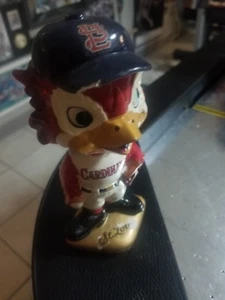 1960's St. Louis Cardinals Mascot gold base bobble head rare - Bild 1 von 7