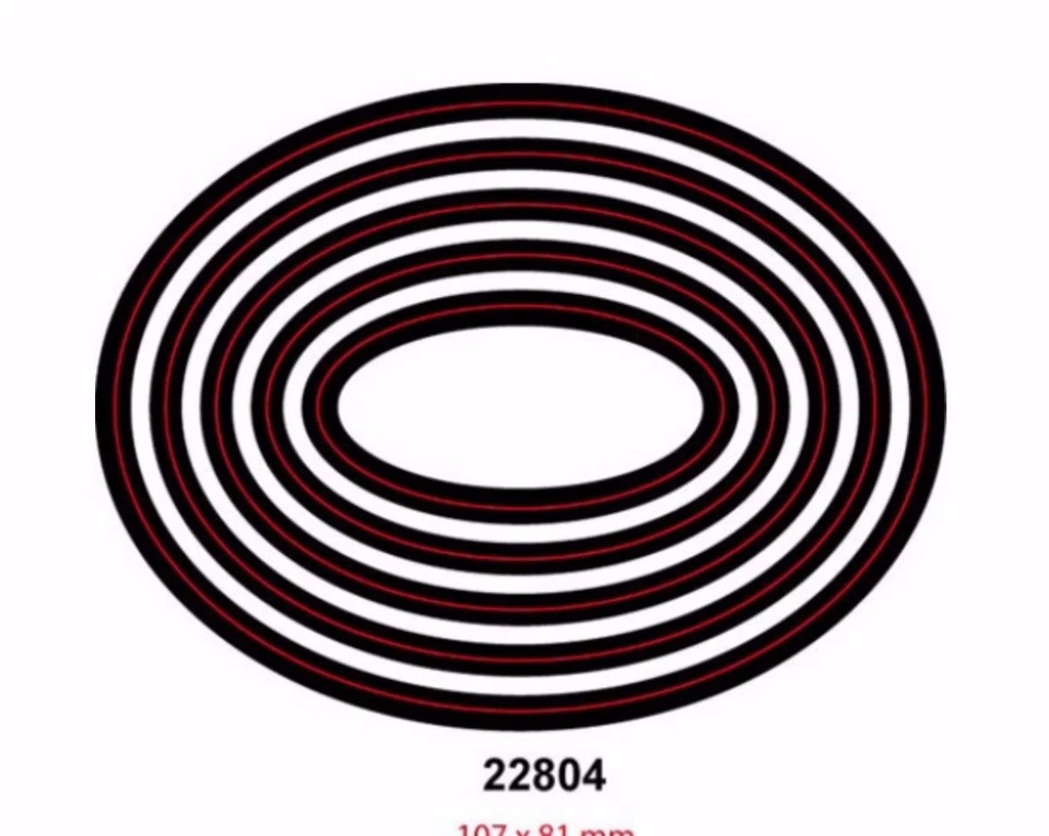 Штампы гнездовые штампованные Darice Embossing Essentials (ВЫБЕРИТЕ ФОРМУ НАБОРА) - Изображение 1 из 1