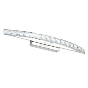 LED Crystal Vanity Lighting Hotel Wall Lamp Bathroom Mirror Front Light Fixture - Picture 1 of 12