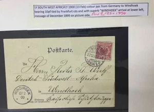 MOMEN: LOTTO CARTOLINE TEDESCHE SUDAFRICA OCCIDENTALE 1900 #64544 - Foto 1 di 3