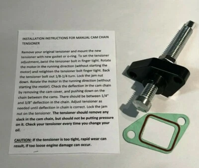 Ajustador manual tensor de cadena de levas Husqvarna 2005-2009 SM450R RR NEGRO Foto 1 de 4