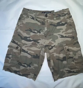 Pantalones cortos de carga para hombre American Eagle clásicos de camuflaje talla 30 militares angustiados - Imagen 1 de 13
