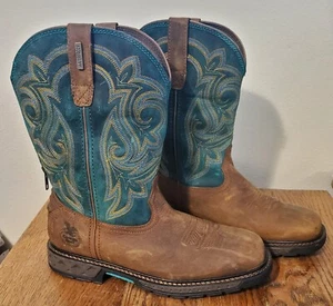 GEORGIA BOOT CARBO - TEC LT WATERPROOF WOMEN'S PULL ON BOOT SIZE 7.5 SUPER NICE - Picture 1 of 14