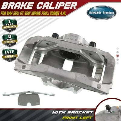 Pinza de freno de disco delantera izquierda BMW 550i GT 650i xDrive 750i 750Li xDrive 4,4 L Foto 1 de 4
