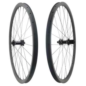 29er MTB Bicycle Carbon Wheels 33*30mm Tubeless Wheelset UD Matte Glossy - Picture 1 of 13
