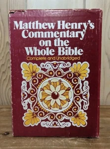 Matthew Henry's Commentary On The Whole Bible 3 Volume Set Paperback Guardian - Bild 1 von 21