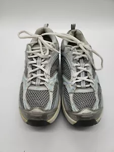 Sketchers Shape Ups Women Size 6.5 Walking Toning Shoe 12310 White Silver Blue - Picture 1 of 8
