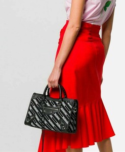 balenciaga white tote bolsa