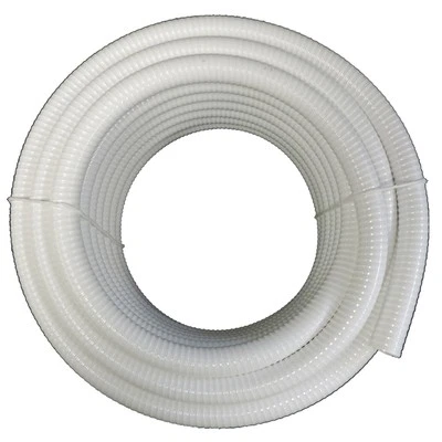 HYDROMAXX 2" Dia. White Flexible PVC Pipe, Hose & Tubing for Spas & Pools