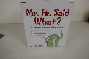 Mr. Hu Said What? - a Family/Party Game of Ancient Chinese Secrets - Picture 1 of 4