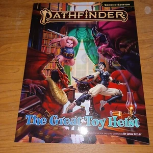Paizo: Pathfinder 2E RPG Module Free RPG Day - THE GREAT TOY HEIST - Picture 1 of 1