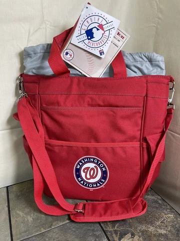 Washington Nationals Activo Cooler Tote Authentic MLB Picnic Tote Backpack NWT Cover