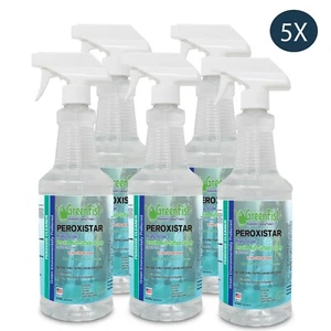 Hydrogen Peroxide All Purpose( Toilet, Carpet,Glass,Stain) Cleaner 32 oz (5x) - Picture 1 of 4