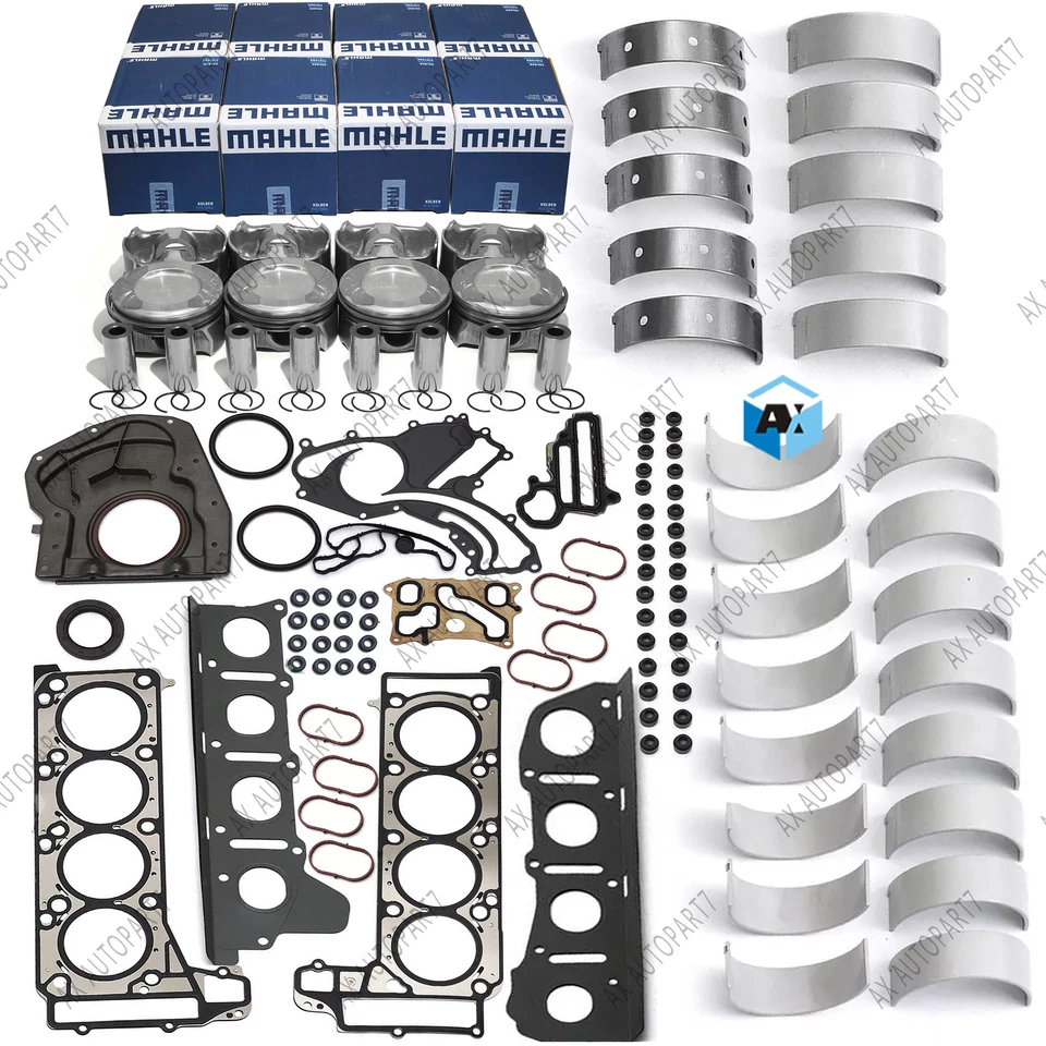 Комплект прокладок поршней для капитального ремонта двигателя для Mercedes-Benz S500 W212 W221 C218 M278 - Изображение 1 из 4