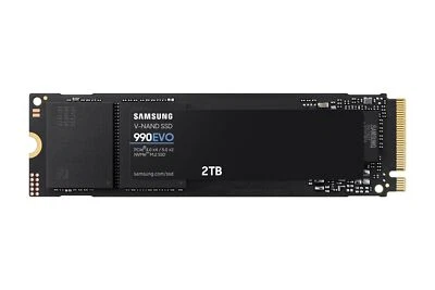 SAMSUNG 990 EVO SSD 2TB, PCIe Gen 4x4, Gen 5x2 M.2 2280 NVMe Internal Solid S... - Image 1 of 4