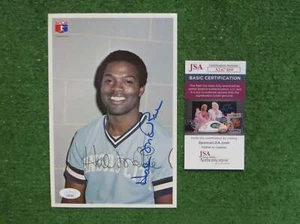 HAL McRAE KANSAS CITY ROYALS SIGNED PHOTO JSA COA - Picture 1 of 4