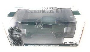 persecución! Ford Mustang GT Fastback 1968 modelo 1/24 sin restaurar de Greenlight 84043 - Imagen 1 de 10