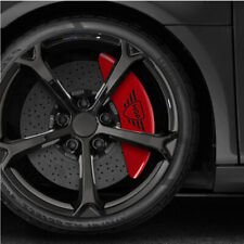 Set of 4 Red Caliper Covers w/Black MGP Logo for 2019-2020 Mercedes-Benz GLC300