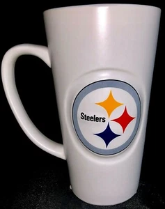 NFL Pittsburgh Steelers 16oz white ceramic coffee mug - Picture 1 of 3