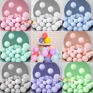 5" 10" 12" inch small pastel latex balloons WHOLESALE party birthday 100 wedding - Picture 1 of 13