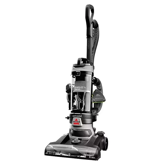 BISSELL CleanView Rewind Pet Upright Vacuum Cleaner w/ Tools - Model 3676U -