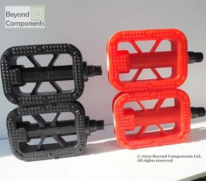 Kids Children Bike Bicycle Pedals 1/2 inch Plastic – Multiple Colours - Picture 1 of 5