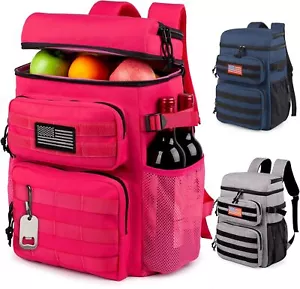 Tactical Backpack Cooler,Soft Lightweight Leakproof Cooler Backpack - Picture 1 of 6