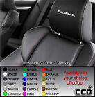 ALPINA CAR SEAT / HEADREST DECALS  - Vinyl Stickers - Graphics Logo badge X5
