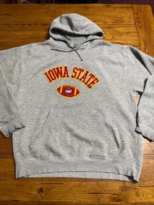 Vintage Iowa State Cyclones XL Hoodie Champion Reverse Weave Kapuzenpullover B27 - Bild 1 von 7