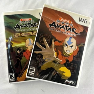 Wii Avatar 2-Pack (The Last Airbender + The Burning Earth, Complete, Tested) - Picture 1 of 7