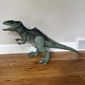 Jurassic World: Dominion Super Colossal Giganotosaurus 39'' Green Giant Dinosaur - Bild 1 von 7
