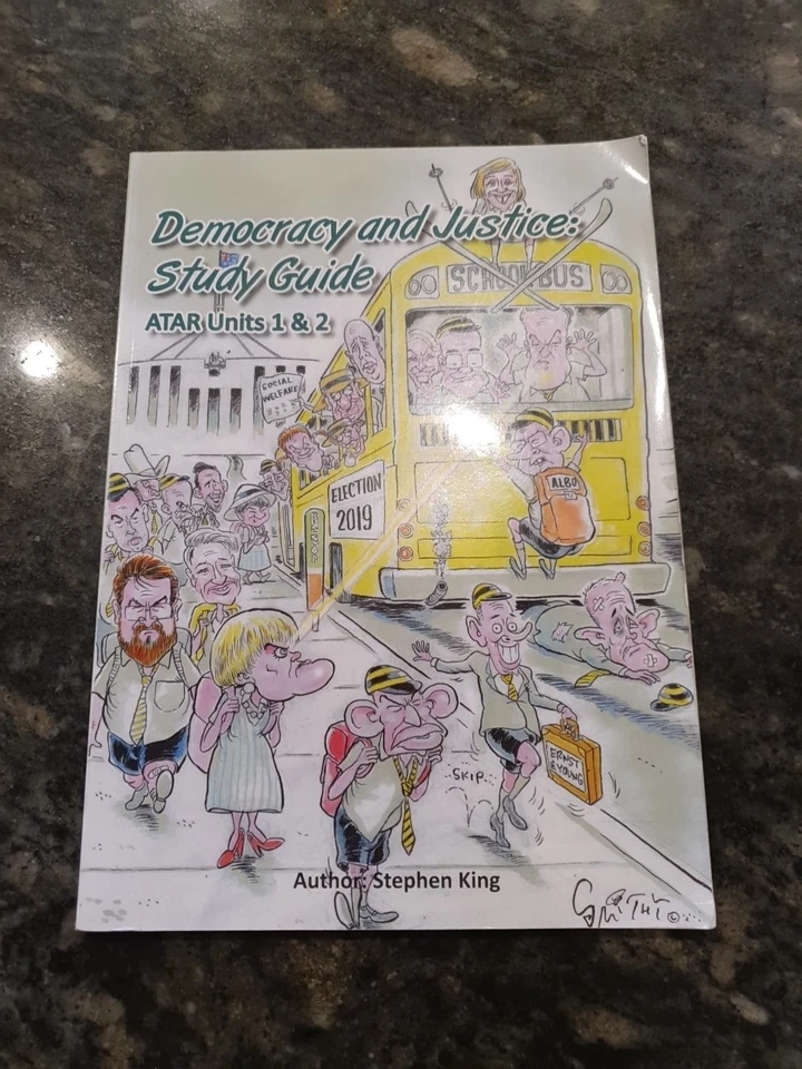 Democracy and Justice WACE Politics and Law ATAR Units I & 2 Revised Edition - image 1 of 4