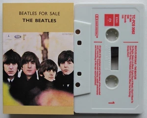 THE BEATLES - FOR SALE (TCPCS3062) EARLY 1980s UK CASSETTE REISSUE RED PRINT - Picture 1 of 3